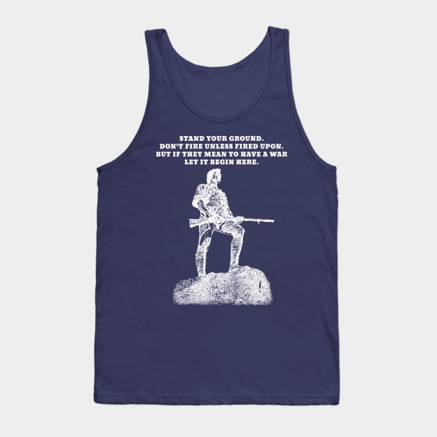 Stand Your Ground (Large Light Design) Tank Top by Aeriskate